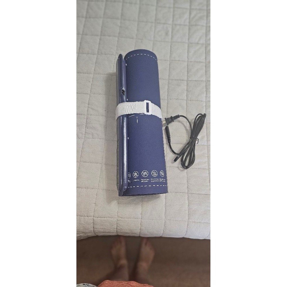 Unbranded Blue and White‎ Heating Pad One Size 24 in by 15.7in